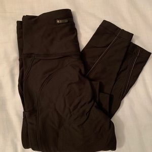 Lululemon Fleece Lined Black Leggings